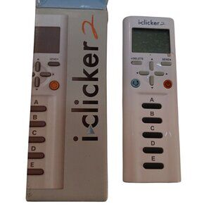 ICLICKER 2 Student Classroom Response System Remote Control - Tested Works